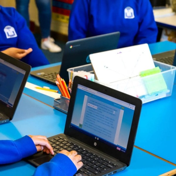 DreamBox Reading being used on a laptop