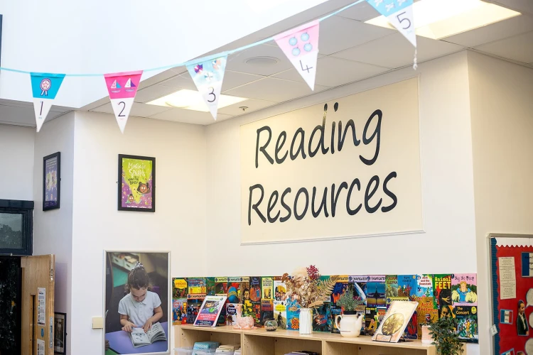 Reading resources corner
