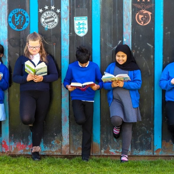 Children reading