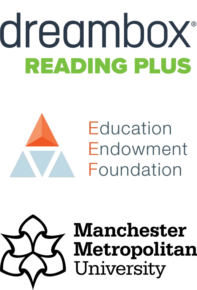 EEF-funded trial of DreamBox Reading Plus logos