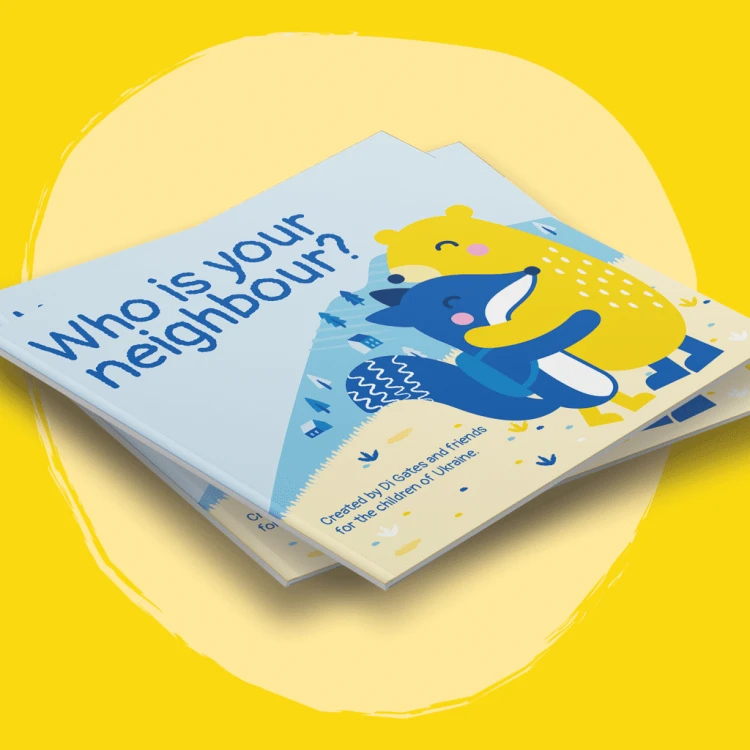 Who is Your Neighbour book with a yellow background
