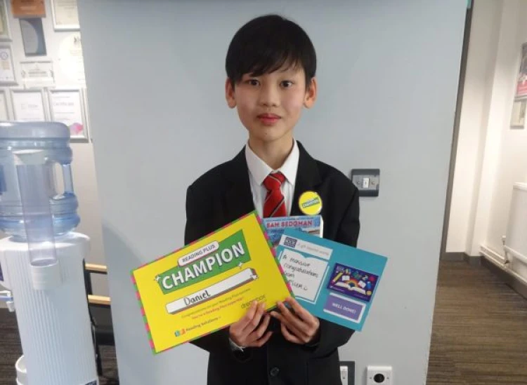 Daniel Reading Plus Champion