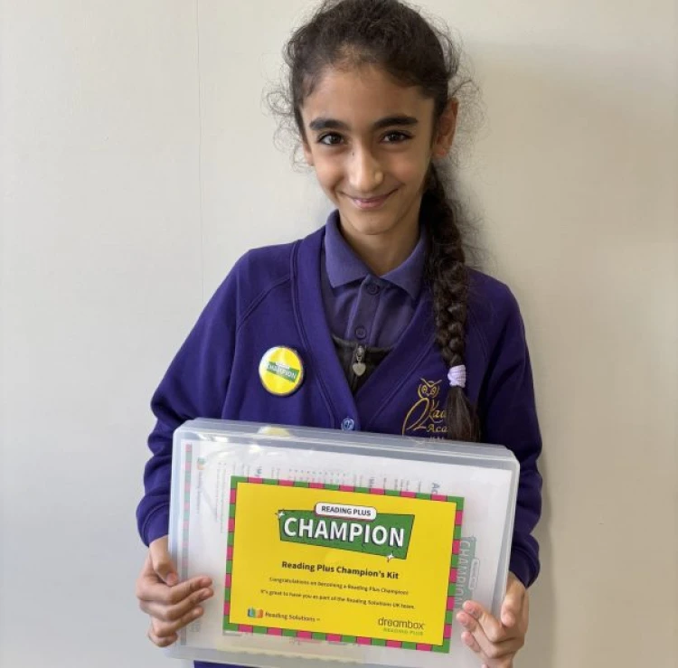 Kashan Reading Plus Champion